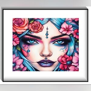 Ladyilly Luxx Framed Wall Art 8.5"×11"